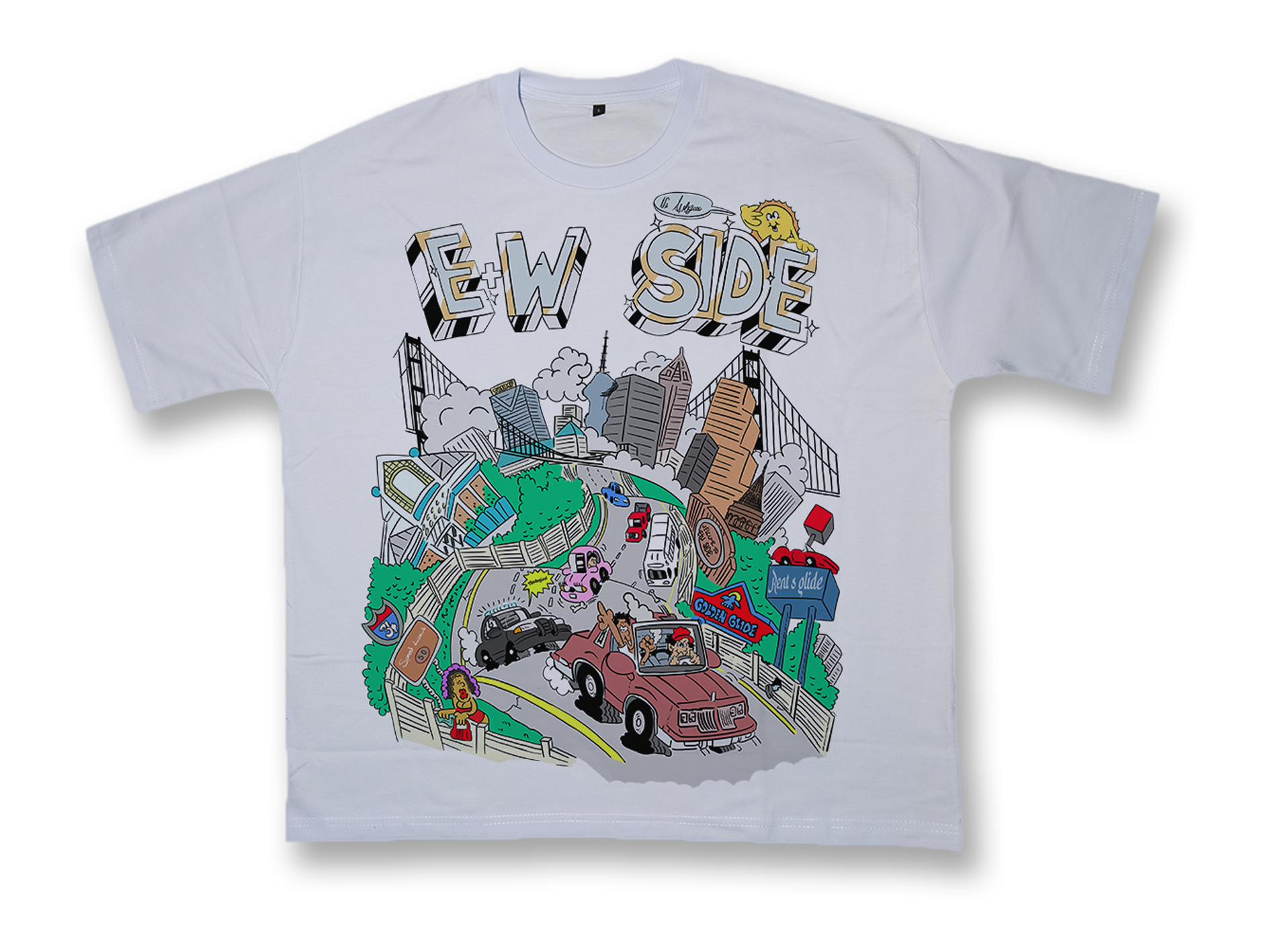 "no apologies city" tee